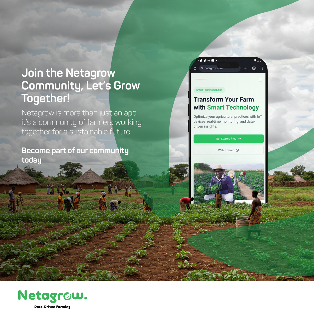 Join the Netagrow Community — July