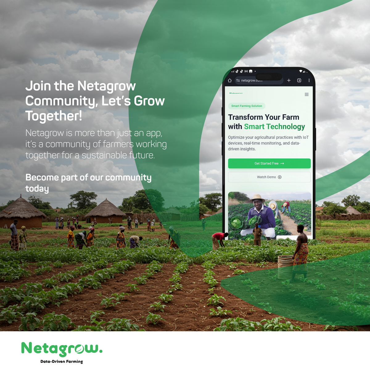 Join the Netagrow Community — July (alt)